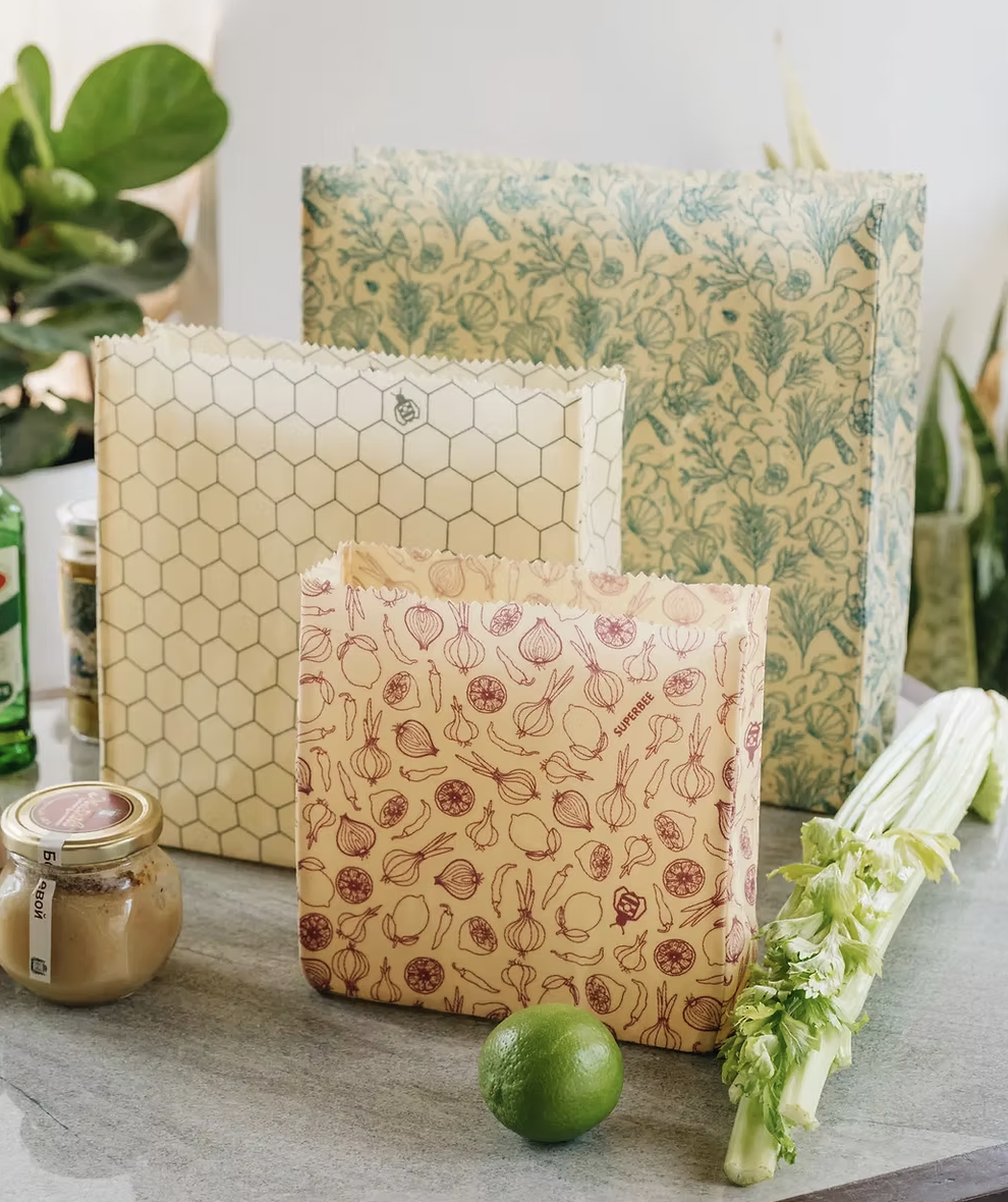SuperBee beeswax wraps